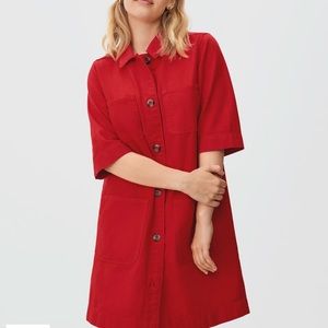 NWT Everlane Chore Mini Dress
